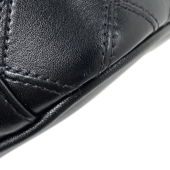 Chanel Accessory CC Leather Pouch Cosmetic Black Cocomark Case - Picture 3 of 6